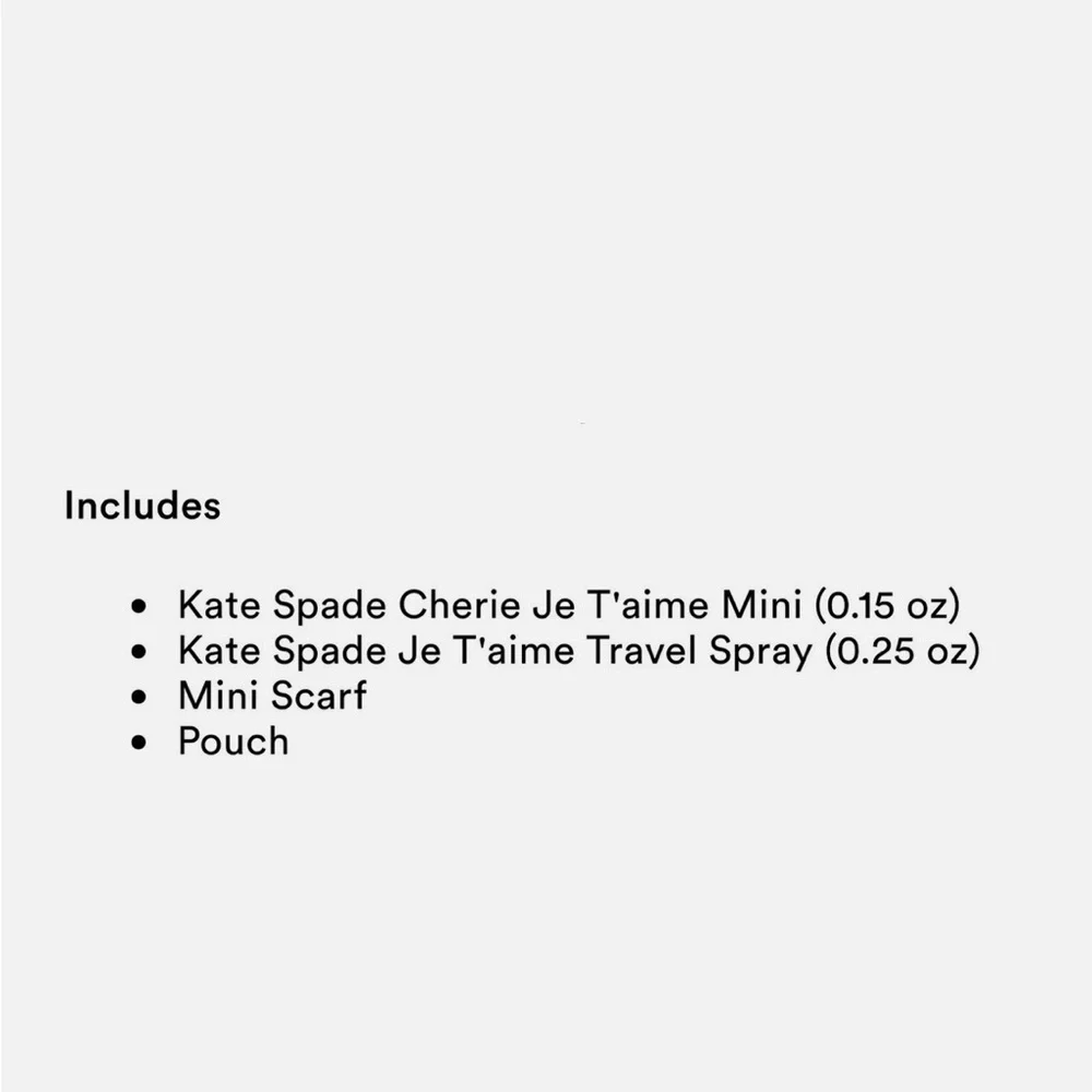 Kate Spade Chérie Je t’aime Fragrance Set - Picture 5 of 5
